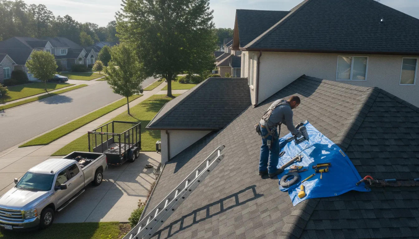 Roofing in Chisholm